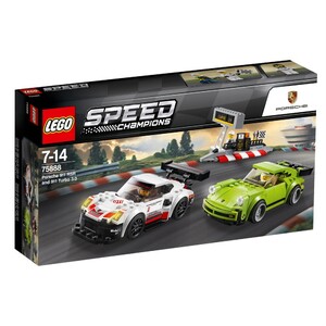 Ігри та іграшки: LEGO® - Автомобілі Porsche 911 RSR і 911 Turbo 3.0 (75888)