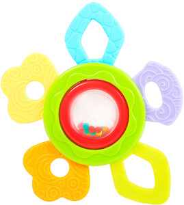 Игры и игрушки: Мультисенсорная погремушка Цветок, BeBeLino