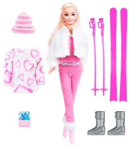 Куклы: Кукла Ася блондинка ТМ Ася серия Зимняя красавица