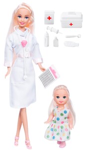 Ігри та іграшки: Лялька Ася блондинка ТМ Ася серія Мій Лікар