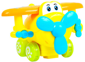Игры и игрушки: Инерционный самолетик (желтый), BeBeLino