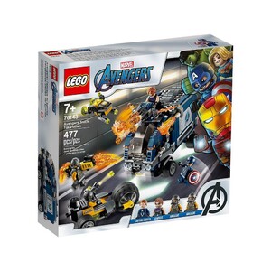 Наборы LEGO: Конструктор LEGO Marvel Мстители: Нападение на грузовик 76143