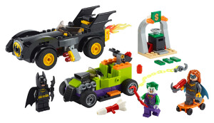 Набори LEGO: Конструктор LEGO DC Бетмен проти Джокера: гонитва на Бетмобілі 76180