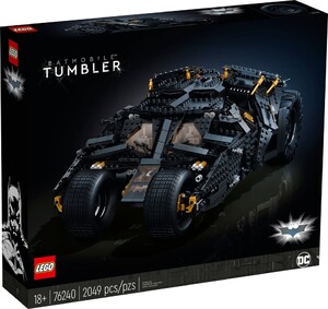 Игры и игрушки: Конструктор LEGO DC Batman Бетмобіль Тумблер 76240