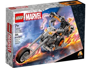 Игры и игрушки: Конструктор LEGO Super Heroes Примарний Вершник: робот і мотоцикл 76245