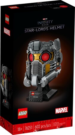 Набори LEGO: Конструктор LEGO Marvel Шолом Зоряного Лорда 76251