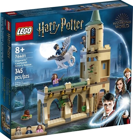 Наборы LEGO: Конструктор LEGO Harry Potter Подвір'я Гоґвортса: Порятунок Сіріуса 76401