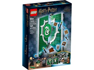Игры и игрушки: Конструктор LEGO Harry Potter Прапор гуртожитку Слизерин 76410