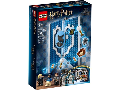 Набори LEGO: Конструктор LEGO Harry Potter Прапор гуртожитку Рейвенклов 76411