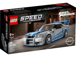 Ігри та іграшки: Конструктор LEGO Speed Champions «Подвійний форсаж» Nissan Skyline GT-R (R34) 76917