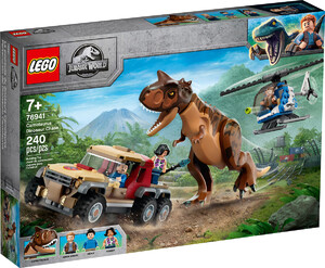 Наборы LEGO: Конструктор LEGO Jurassic World Погоня за карнотавром 76941