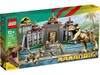 Конструктор LEGO Jurassic World Центр для відвідувачів: Т-Рекс проти Раптора 76961