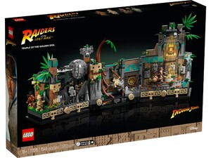 Игры и игрушки: Конструктор LEGO Indiana Jones Храм Золотого Ідола 77015