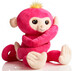 Мягкая интерактивная обезьянка-обнимашка Белла (42 см), Fingerlings дополнительное фото 6.