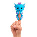 Интерактивный ручной дракончик Тара (синий), Fingerlings дополнительное фото 1.