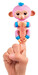 Двухцветная ручная обезьянка (розово-синяя), Fingerlings дополнительное фото 3.