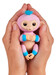 Двухцветная ручная обезьянка (розово-синяя), Fingerlings дополнительное фото 4.