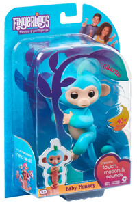 Игры и игрушки: Двухцветная ручная обезьянка, Fingerlings