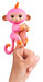 Двухцветная ручная обезьянка (розово-оранжевая), Fingerlings дополнительное фото 3.