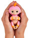 Двухцветная ручная обезьянка (розово-оранжевая), Fingerlings дополнительное фото 5.