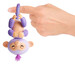 Гламурная ручная обезьянка (фиолетовая), Fingerlings дополнительное фото 3.