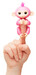 Гламурная интерактивная ручная обезьянка (розовая), Fingerlings дополнительное фото 5.
