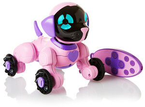 Интерактивные игрушки и роботы: Маленький щенок Чип (розовый)