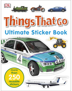 Книги для детей: Things That Go Ultimate Sticker Book