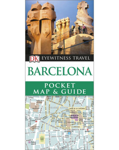 Книги для детей: DK Eyewitness Pocket Map and Guide: Barcelona