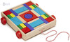 Набір дерев'яних блоків на візку, 36 дет., Melissa & Doug