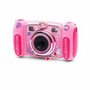 Исследования и опыты: Детская цифровая фотокамера, розовая - Kidizoom Duo Pink, VTech