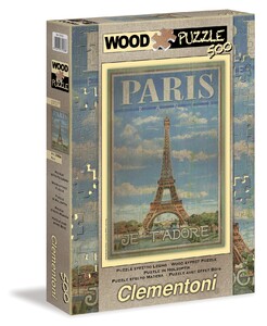 Пазлы и головоломки: Пазл под дерево, Париж, 500 эл.