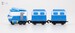 Игровой набор Паровозик Кей с двумя вагонами, Robot Trains дополнительное фото 2.