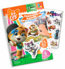 Мягкие наклейки Котята дома, 44 Кота (укр), Vladi Toys