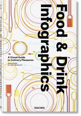 Кулінарія: їжа і напої: Food & Drink Infographics. A Visual Guide to Culinary Pleasures [Taschen]