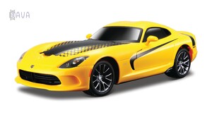 Автомодель SRT Viper GTS жёлтый (1:24), Maisto