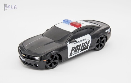 Спасательная техника: Автомодель Chevrolet Camaro SS RS Police чёрный (1:24), Maisto