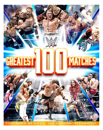 Для середнього шкільного віку: WWE: 100 Greatest Matches