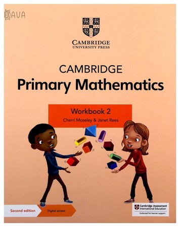 Навчання лічбі та математиці: Cambridge Primary Mathematics 2nd Edition 2 Workbook with Digital Access (1 Year)
