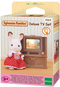 Одежда и аксессуары: Игровой набор Sylvanian Families Цветной телевизор (4264)