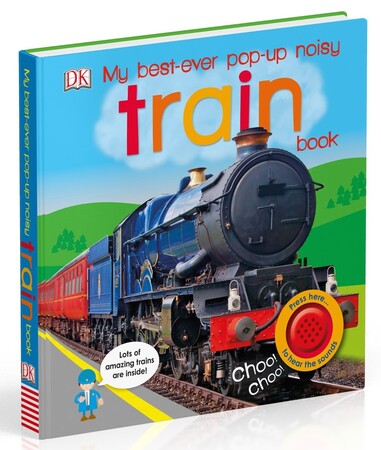 3D книги: My Best-Ever Pop-Up Noisy Train Book