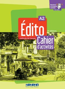 Іноземні мови: Edito A2 2e Edition Cahier d'activites + didierfle.app [Didier]