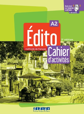 Іноземні мови: Edito A2 2e Edition Cahier d'activites + didierfle.app [Didier]
