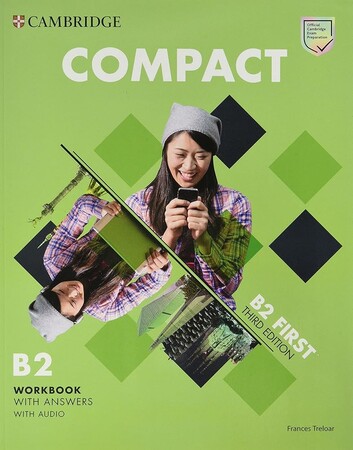 Иностранные языки: Compact First 3 Edition Workbook with Answers with Audio [Cambridge University Press]