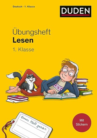 Вивчення іноземних мов: Ubungsheft — Lesen 1. Klasse [Duden]