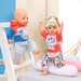 Набор одежды для куклы Baby Born — Трендовый спортивный костюм (розовый) дополнительное фото 2.