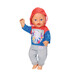 Набор одежды для куклы Baby Born — Трендовый спортивный костюм (синий) дополнительное фото 1.