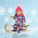 Набор одежды для куклы Baby Born серии Deluxe — «Снежная зима» дополнительное фото 2.