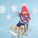 Набор одежды для куклы Baby Born серии Deluxe — «Снежная зима» дополнительное фото 3.