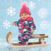 Набор одежды для куклы Baby Born серии Deluxe — «Снежная зима» дополнительное фото 4.